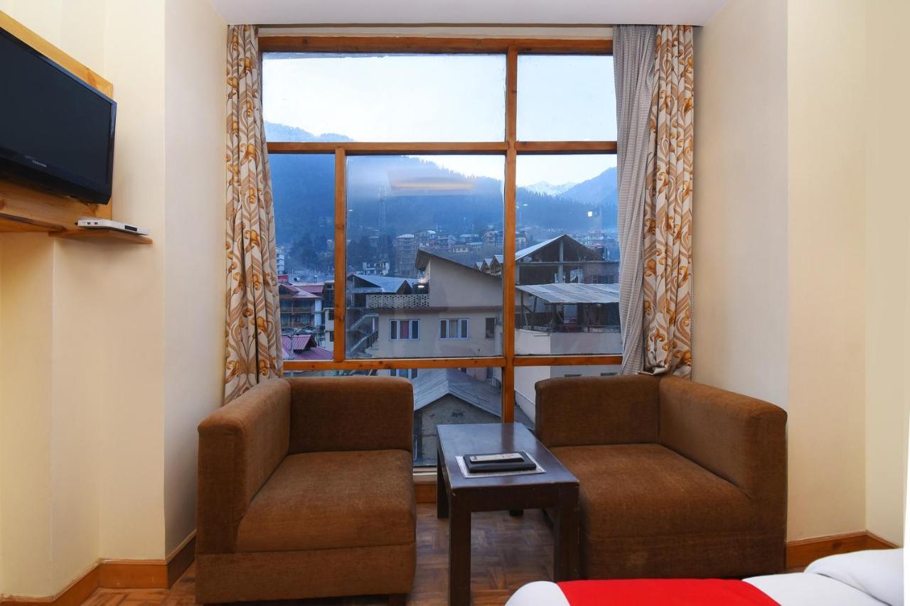 Oyo 19322 Hotel Snow Flake Manāli Exteriör bild